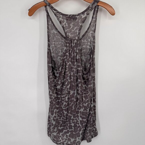 Michael Stars Womens Leopard  2 pc shirt jacket knit  Long Sleeve Top one size - Picture 9 of 14